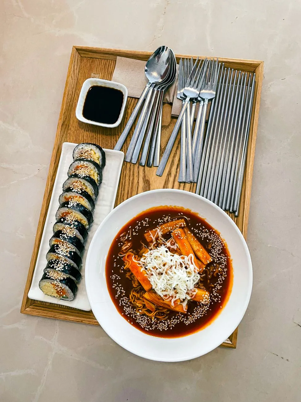Tteokbokki Recipe, Not Spicy: The Soy-Sauce Royal Court Version
